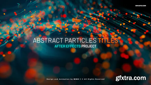 Videohive Abstract Particles Titles 31275716