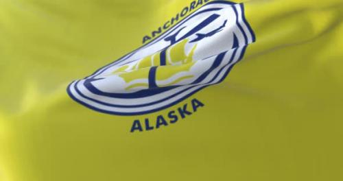 Videohive - Anchorage City Flag, United States - 32566860