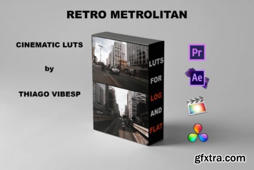 Thiago Vibesp - Retro Metrolitan Cinematic LUTs
