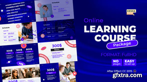 Videohive Online learning course Package 31455264