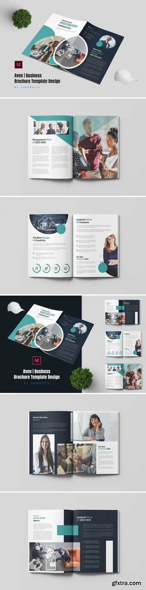Aven | Business Brochure Template Design