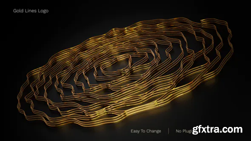 Videohive Gold Lines Logo 31530330