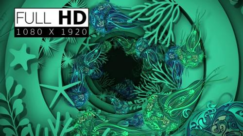 Videohive - Under Sea Paper Art - 32612208