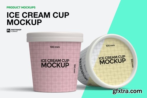 Ice Cream Cup - Mockups