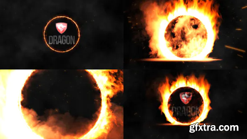 Videohive Burning Logo Reveal 32685380