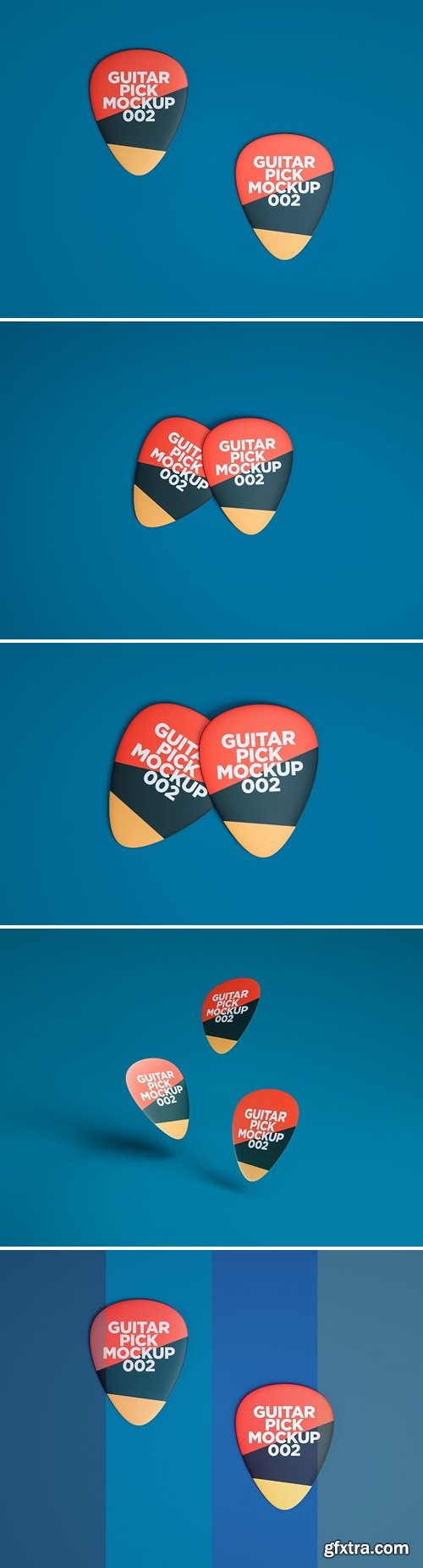 Guitar Pick Mockup 002
