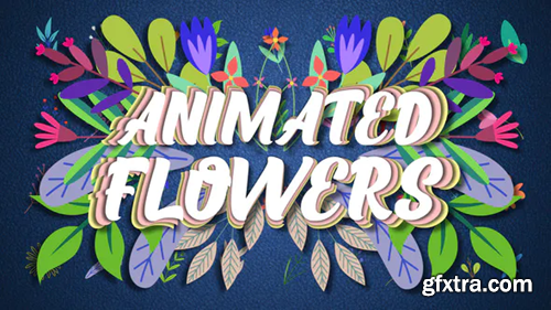 Videohive Animated Flowers || After Effects 32690336