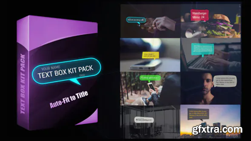 Videohive Text Box Kit Pack 24356452