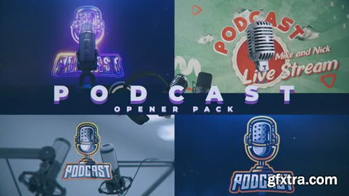 Videohive Podcast Opener Pack 32706932