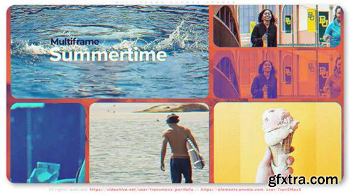 Videohive Multiframe Summer Opener 32694390
