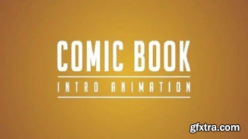 Comic Book Intro Animation, Inspired by Comic Book Movies