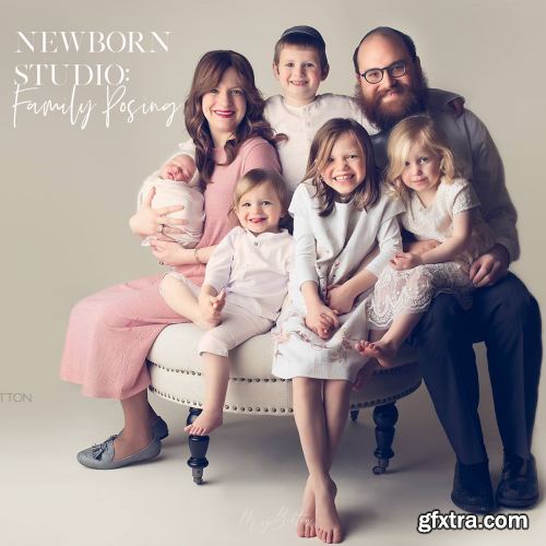 Meg Bitton - Newborn Studio: Family Posing