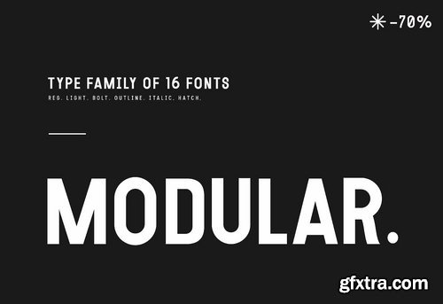 CM - MODULAR - 16 FONTS 2777483