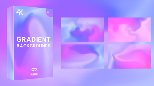 Videohive - Twirly Flowing Liquid Colorful Gradients - 32385397