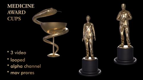 Videohive - Medicine Award Cups - 32629178