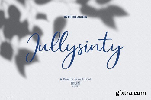 Jullysinty Beauty Script Font