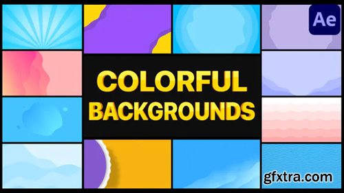 Videohive Colorful Backgrounds | After Effects 32762317