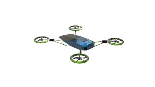 Videohive - Remote reconnaissance drone - 32735147