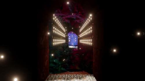 Videohive - Abstract Magical Room At Fantasy Land 01 HD - 32735638