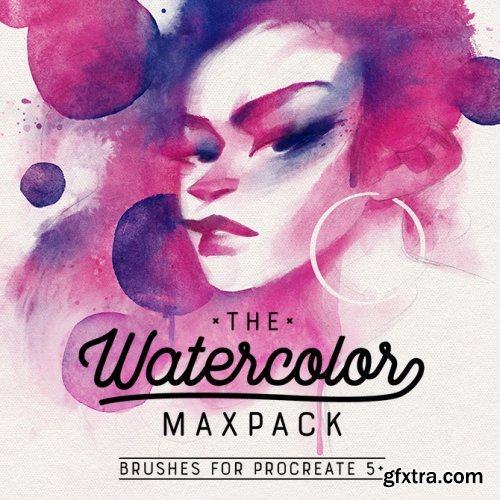 Gumroad – The Watercolor MaxPack - Brushes for Procreate