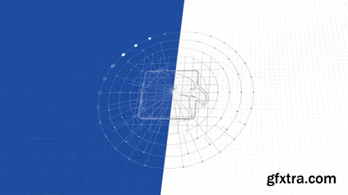 Videohive Blueprint Grid Logo Reveal 28722624