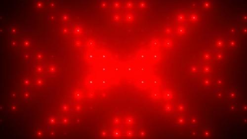 Videohive - Animation of red lanterns lit alternately backdrop for the screen in concert - 32766655