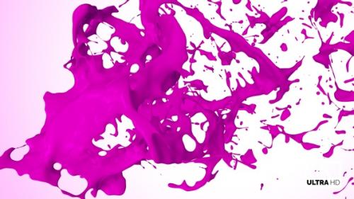 Videohive - Splash Of Pink Paint V4 - 32789057
