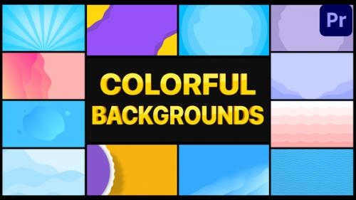 Videohive - Colorful Backgrounds | Premiere Pro MOGRT - 32762342