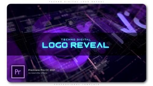 Videohive - Techno Digital Logo Reveal - 32798695