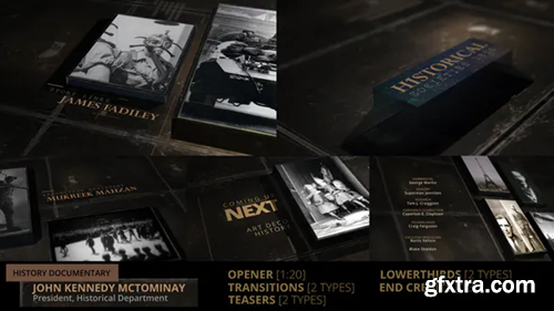 Videohive History Documentary Broadcast Pack 24821764