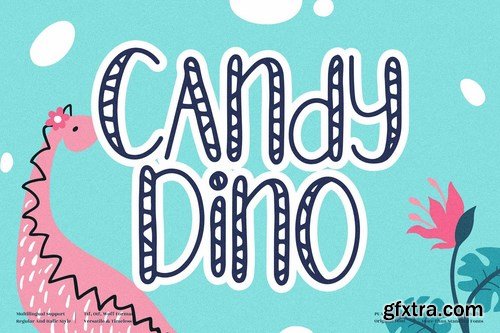 Candy Dino Quirky Font