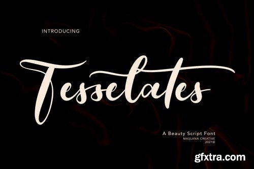 Tesselates Beauty Script Font