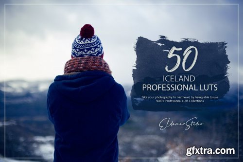 CreativeMarket - 50 Iceland LUTs Pack 6190693