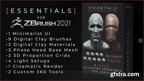 Artstation – The Essentials toolkit (Zbrush 2021 only)