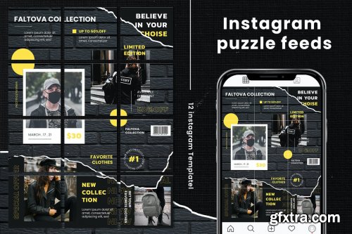 Faltova Instagram Puzzle