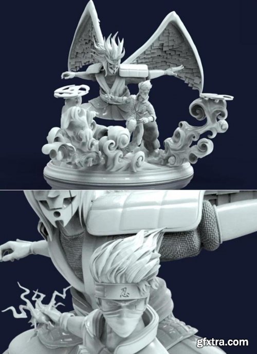 Kakashi Y Sussano – 3D Print Model