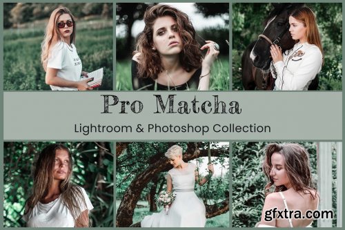 CreativeMarket - 10 Pro Matcha Photo Edit Collection 6231991