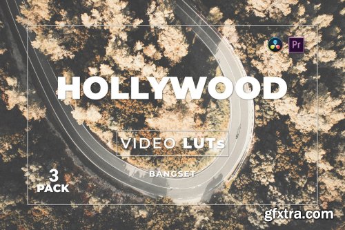 Bangset Hollywood Pack 3 Video LUTs
