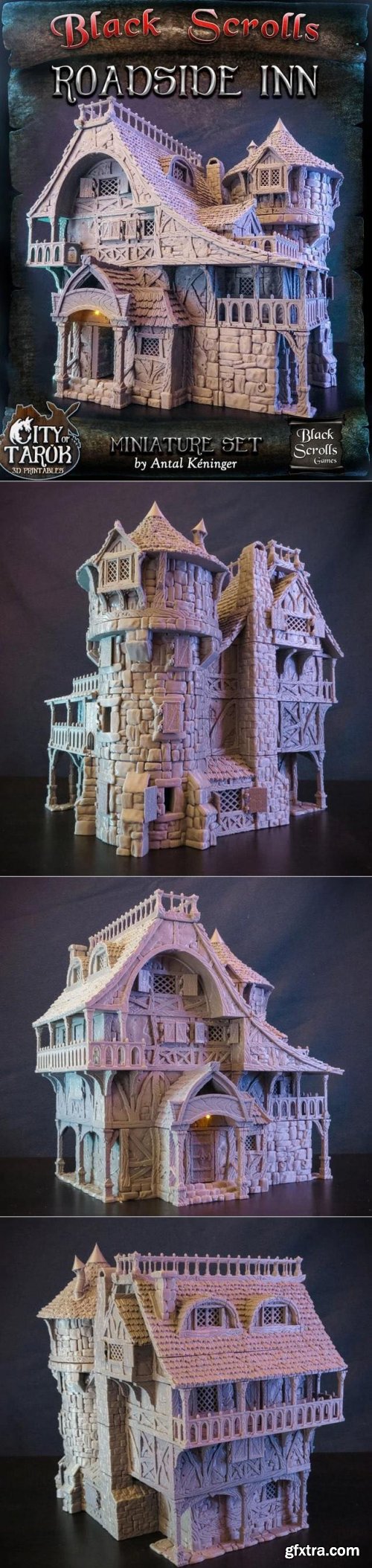 Roadside Inn – 3D Print Model