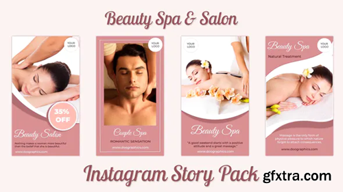 Videohive Beauty Spa and Salon Instagram Story Pack 32893658