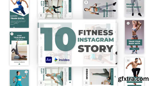 Videohive Fitness Instagram Story Pack 32928826