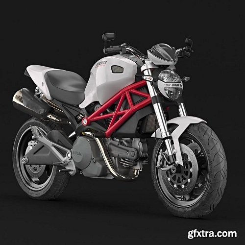Ducati Monster 696 3D model