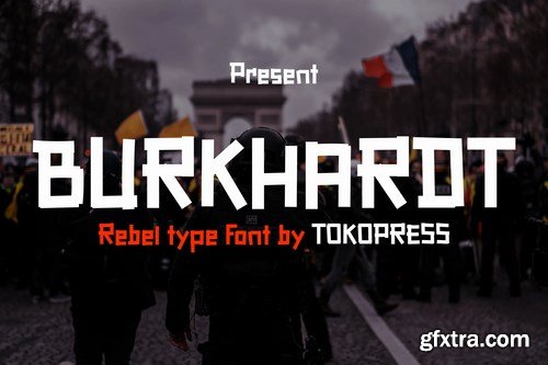 Burkhardt - Brush font
