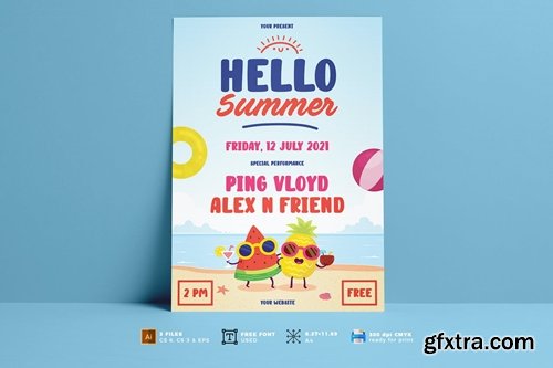 Summer Party Flyer Vol. 02