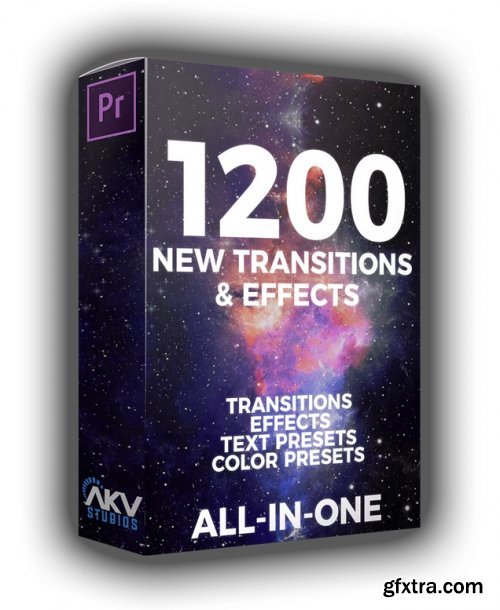 AKV Studios - Elite Editor Pack 1200+ Transitions & Effects