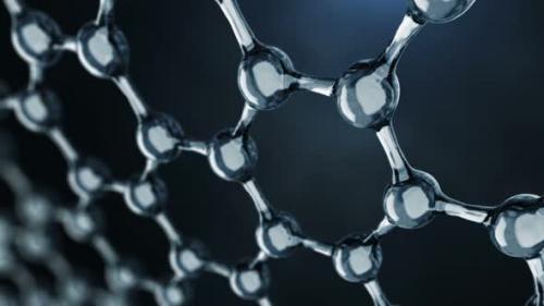 Videohive - Seamless Looped Molecule or Atom in a Science or Medical Background - 32964148