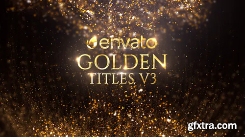 Videohive Golden Titles 21705990