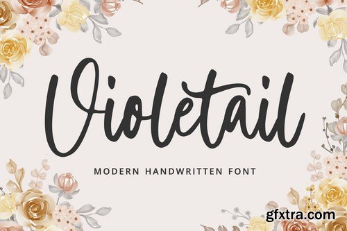 Violetail Script Font