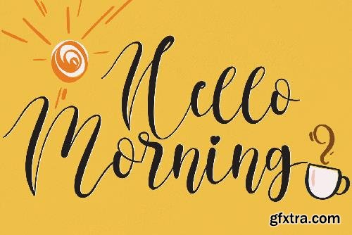 Hello Morning Font