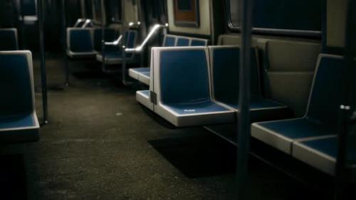 Videohive - Inside of New York Subway Empty Car - 32989356